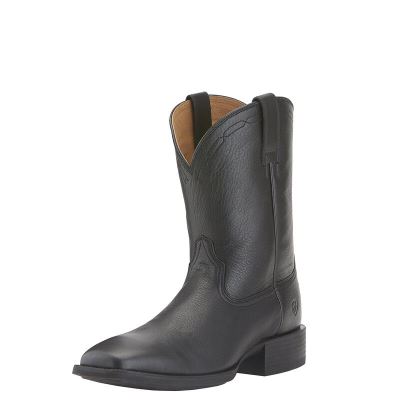 Ariat Heritage Roper - Western Laarzen Zwart Heren - 17731-497